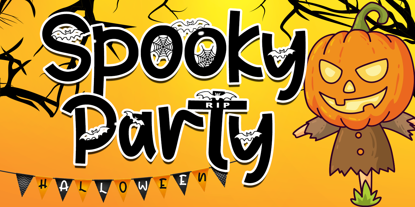 Czcionka Spooky Party